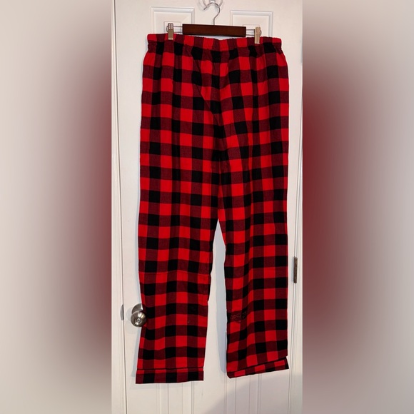 WONDERSHOP Men’s Lounge /
Pajama Set Red Buffalo Check, 💯 % Cotton NWT - Picture 5 of 16